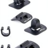VANSIHO Bike Cable Guide Clip Aluminum Black-0