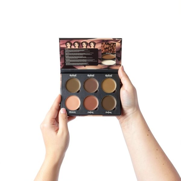 W7 Cosmetics Highlighting Contour Kit for Women-5