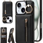 Jcxtrombulous Flip Phone Case iPhone 13/14 RFID Blocking-0