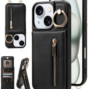 Jcxtrombulous Flip Phone Case iPhone 13/14 RFID Blocking-0