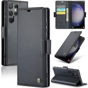 Galaxy S23 Ultra Leather Wallet Case-0