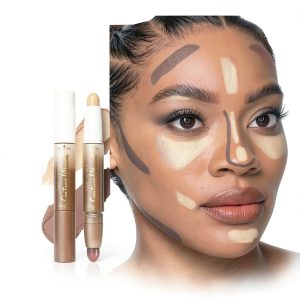 QIDSTERS Dual End Contour & Highlighter Stick Creamy Design-0
