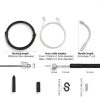 Bicycle Brake Cable Kit Galvanized Steel-3