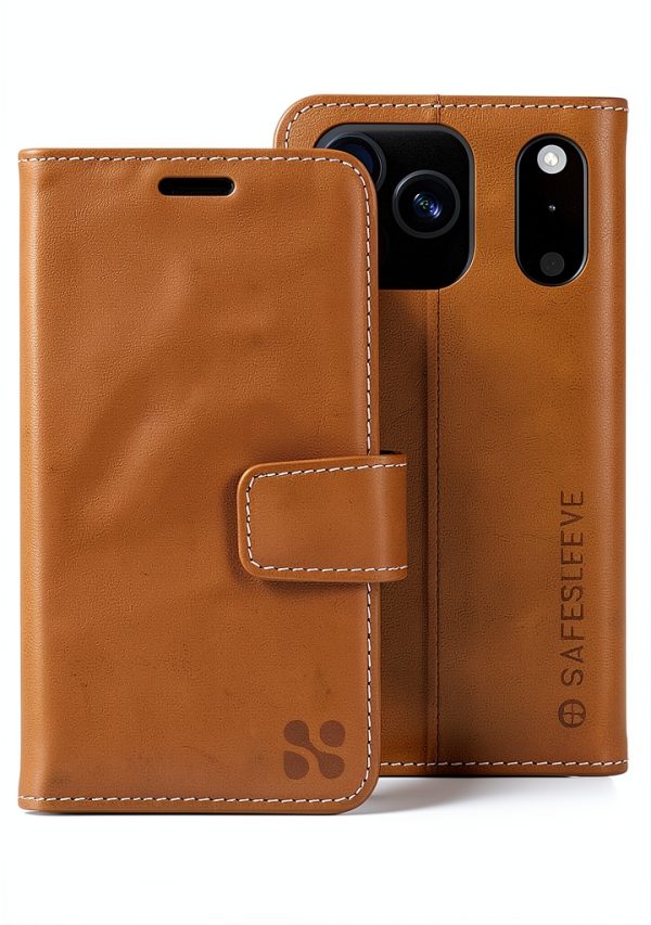iPhone 17 Pro Max Leather Case by SafeSleeve-0
