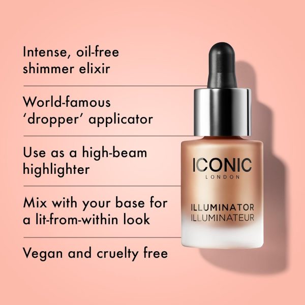 Iconic London Face Highlighter Shine Pink Pearl-1