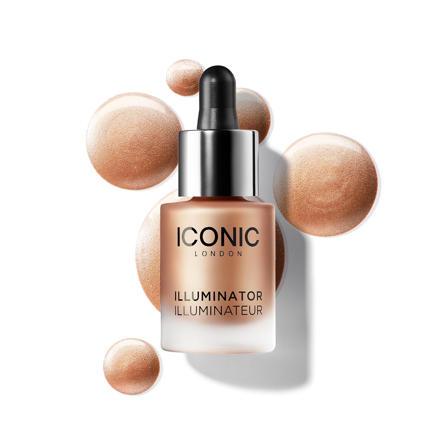 Iconic London Face Highlighter Shine Pink Pearl swatch