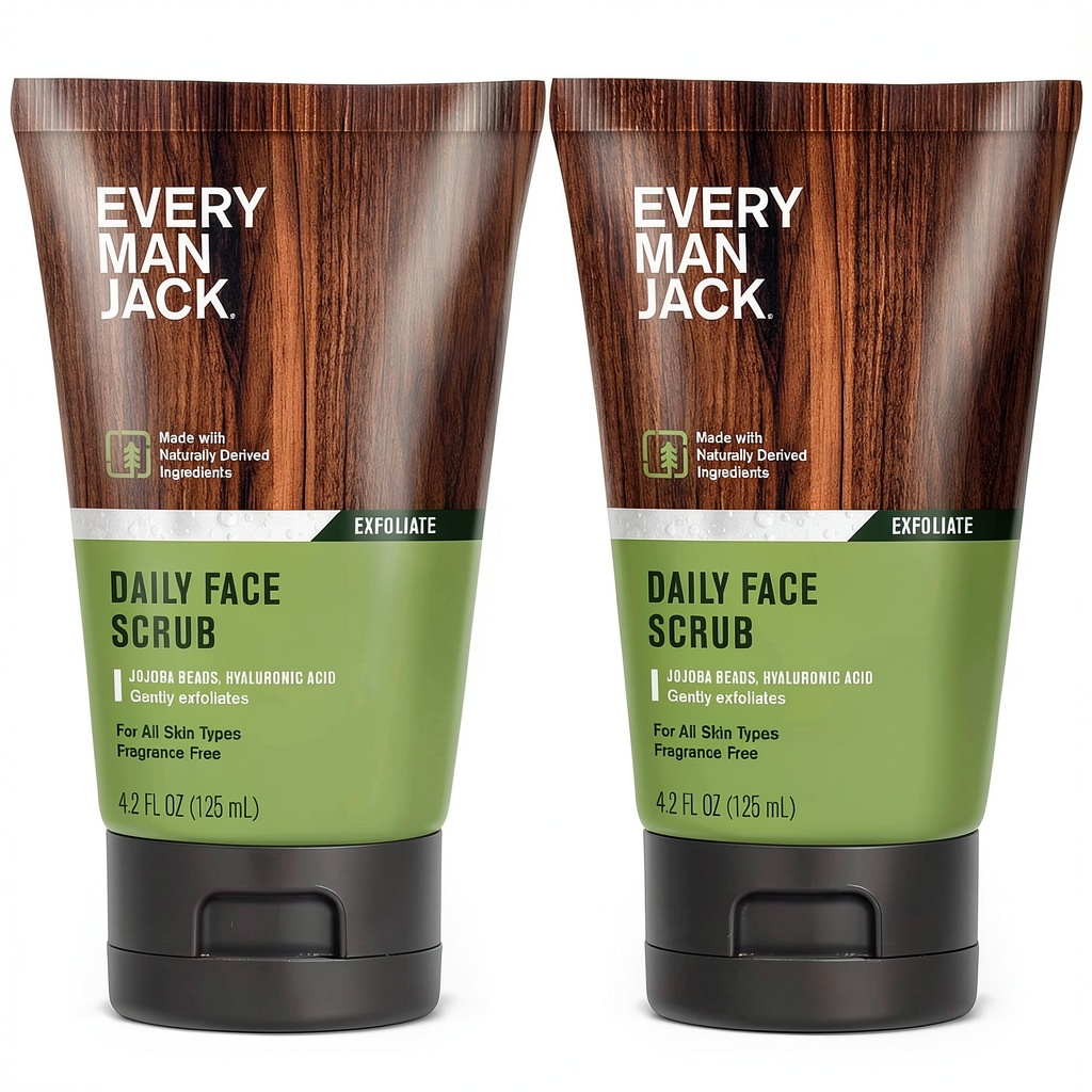 Every Man Jack Facial Scrub packaging