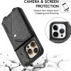 LuckyCoin iPhone 14 Pro Leather Wallet Case-3