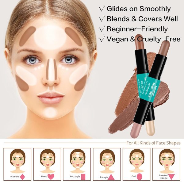 SUSIKEKI Contour Highlighter Stick 0.31oz Color-3