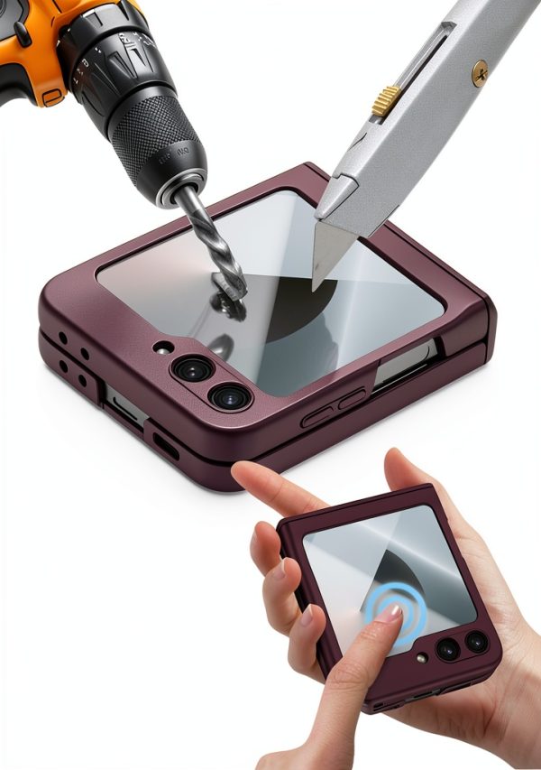 Samsung Galaxy Z Flip 6 Case by STORMTAL Matte PC Material-4