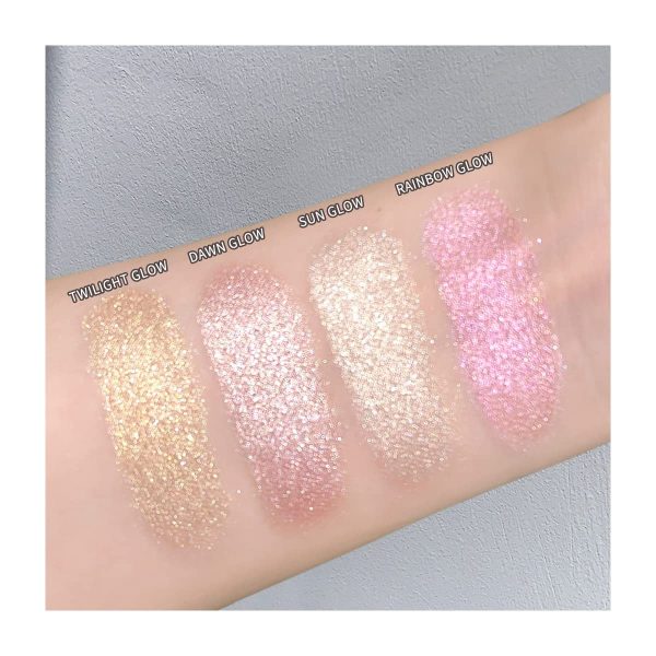 ELLESY Baked Highlighter Palette Natural Glow-2