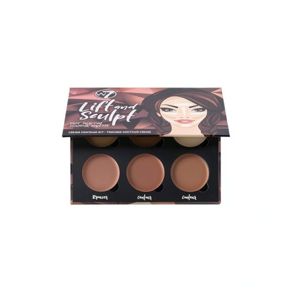 W7 Cosmetics Highlighting Contour Kit for Women-0