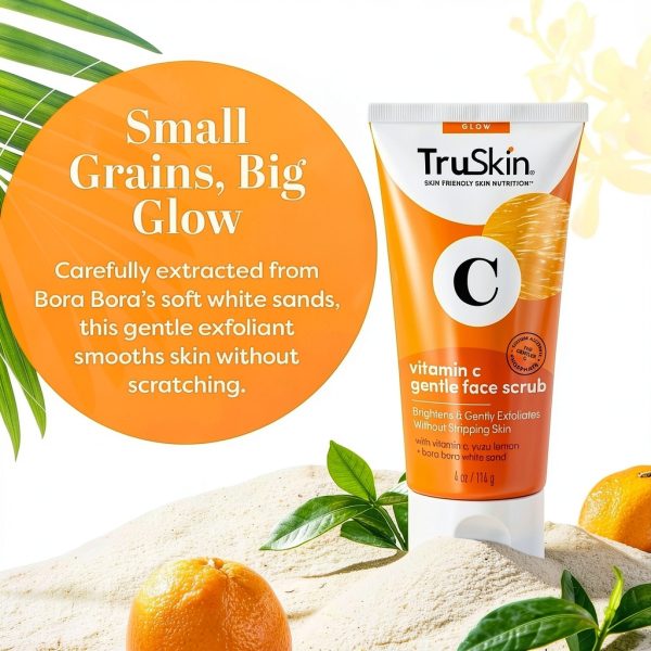 TruSkin Naturals Vitamin C Facial Scrub Beauty-4