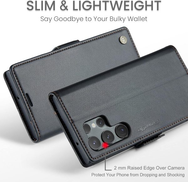 Galaxy S23 Ultra Leather Wallet Case-4