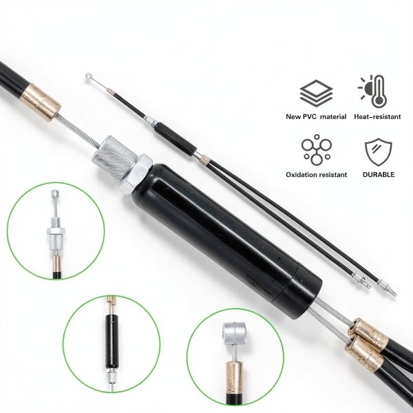BMX Gyro Brake Cables Gionfe Aluminum PVC Design-2