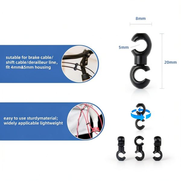 Bike Cable End Caps Mamakoi Aluminum Alloy-3