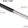 Bike Brake Cable C&Xanadu Steel 3m Black Fit-1