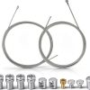 Motorcycle Throttle Cable Repair Kit mamakoi Silver Aluminum-0