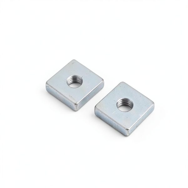 SING F LTD 20Pcs M8 Square Nuts Galvanized Steel T-Slot Nut 20x20x6 mm Suitable for Furniture Equipment Construction Electrical Appliances Industrial Machinery-4