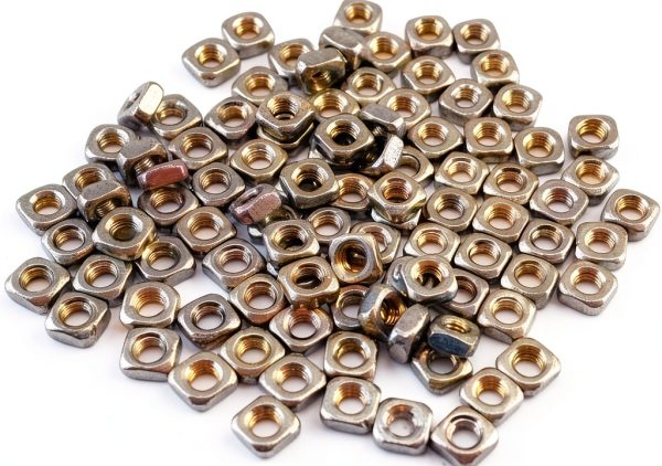 Honbay 100pcs 304 Stainless Steel M3 Square Nuts-0