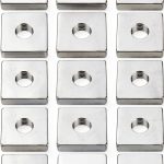 SING F LTD 20Pcs M8 Square Nuts Galvanized Steel T-Slot Nut 20x20x6 mm Suitable for Furniture Equipment Construction Electrical Appliances Industrial Machinery-0