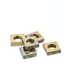 uxcell M6-1x3.2 Square Nuts Carbon Steel Zinc Plated 5 Piece Set-3