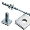 SING F LTD 20Pcs M8 Square Nuts Galvanized Steel T-Slot Nut 20x20x6 mm Suitable for Furniture Equipment Construction Electrical Appliances Industrial Machinery-2