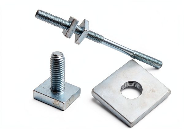 SING F LTD 20Pcs M8 Square Nuts Galvanized Steel T-Slot Nut 20x20x6 mm Suitable for Furniture Equipment Construction Electrical Appliances Industrial Machinery-2