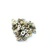 Zorfeter 100Pcs Zinc Plated M3 Square Nuts, Square Machine Screw Nuts Fastener for Home Repairs and Professional Engineering-3