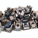 RackGold® Zinc 10-32 Snap-in Cage Nuts 25 Pack - USA Made-0