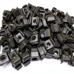 RackGold® Black 12-24 Cage Nuts 100 Pack - USA Made-0