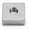 SING F LTD 20Pcs M8 Square Nuts Galvanized Steel T-Slot Nut 20x20x6 mm Suitable for Furniture Equipment Construction Electrical Appliances Industrial Machinery-3