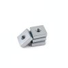 SING F LTD 20Pcs M8 Square Nuts Galvanized Steel T-Slot Nut 20x20x6 mm Suitable for Furniture Equipment Construction Electrical Appliances Industrial Machinery-6