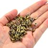 Zinc Plated M3 Square Nuts 100PCS by suiwotin Bronze Tone Fastener-6