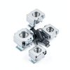 Swpeet 40Pcs 4 Size 10-32, 12-24, 1/4"-20, 5/16"-18 Zinc Plated Carbon Steel Square Cage Nuts Assortment Kit-6