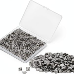 200 Pieces 304 Stainless Steel M3 Square Nuts by Powlankou-0