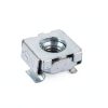 uxcell M5 x 0.8mm Cage Nut Snap-in Zinc Plated Nut for Server Rack-4