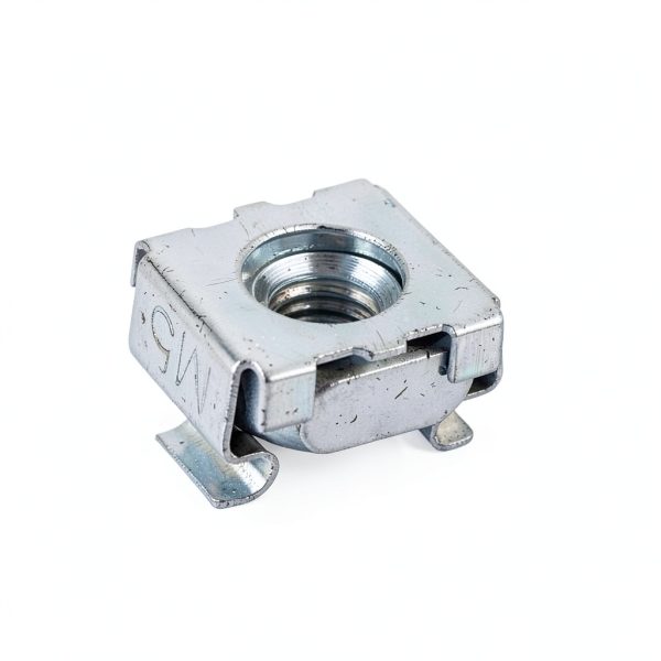 uxcell M5 x 0.8mm Cage Nut Snap-in Zinc Plated Nut for Server Rack-4