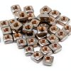 M3 Metric Square Nuts 100pcs 304 Stainless Steel by GuanGuang-2
