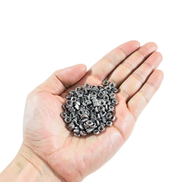 200 Pieces 304 Stainless Steel M3 Square Nuts by Powlankou-4