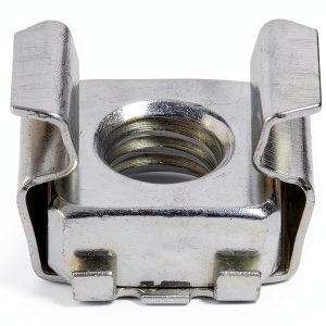 Hillman 44343 8-32 Cage Nut 12 Pack Square Zinc Plated Alloy Steel-0