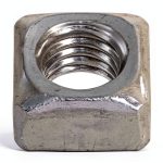 Square Nut 7/16-14 Zinc Plated by Hillman Group 12-Pack-0