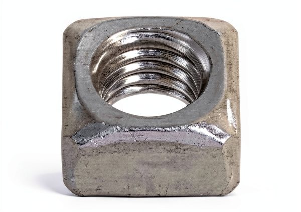 Square Nut 7/16-14 Zinc Plated by Hillman Group 12-Pack-0