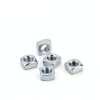 uxcell M5-0.8x4 Square Nuts 304 Stainless Steel Coarse Thread 10pcs-3