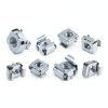 Swpeet 40Pcs 4 Size 10-32, 12-24, 1/4"-20, 5/16"-18 Zinc Plated Carbon Steel Square Cage Nuts Assortment Kit-2