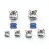 304 Stainless Steel Square Screw Nuts FSATNDE 139Pcs Assortment Kit-2