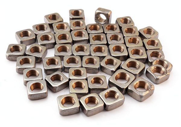 M3 Metric Square Nuts 100pcs 304 Stainless Steel by GuanGuang-0