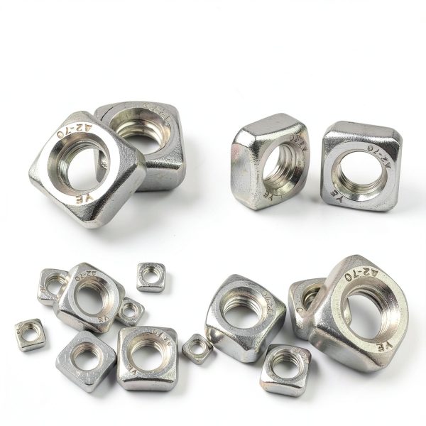 304 Stainless Steel Square Screw Nuts FSATNDE 139Pcs Assortment Kit-5