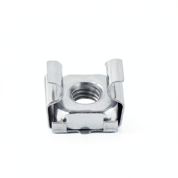 uxcell M5 x 0.8mm Cage Nut Snap-in Zinc Plated Nut for Server Rack-1
